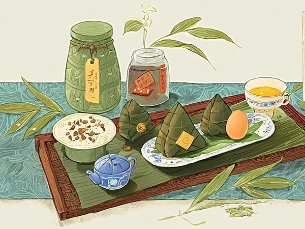 粽叶飘香时,一盏清茗映端阳——端午时节品茗食粽